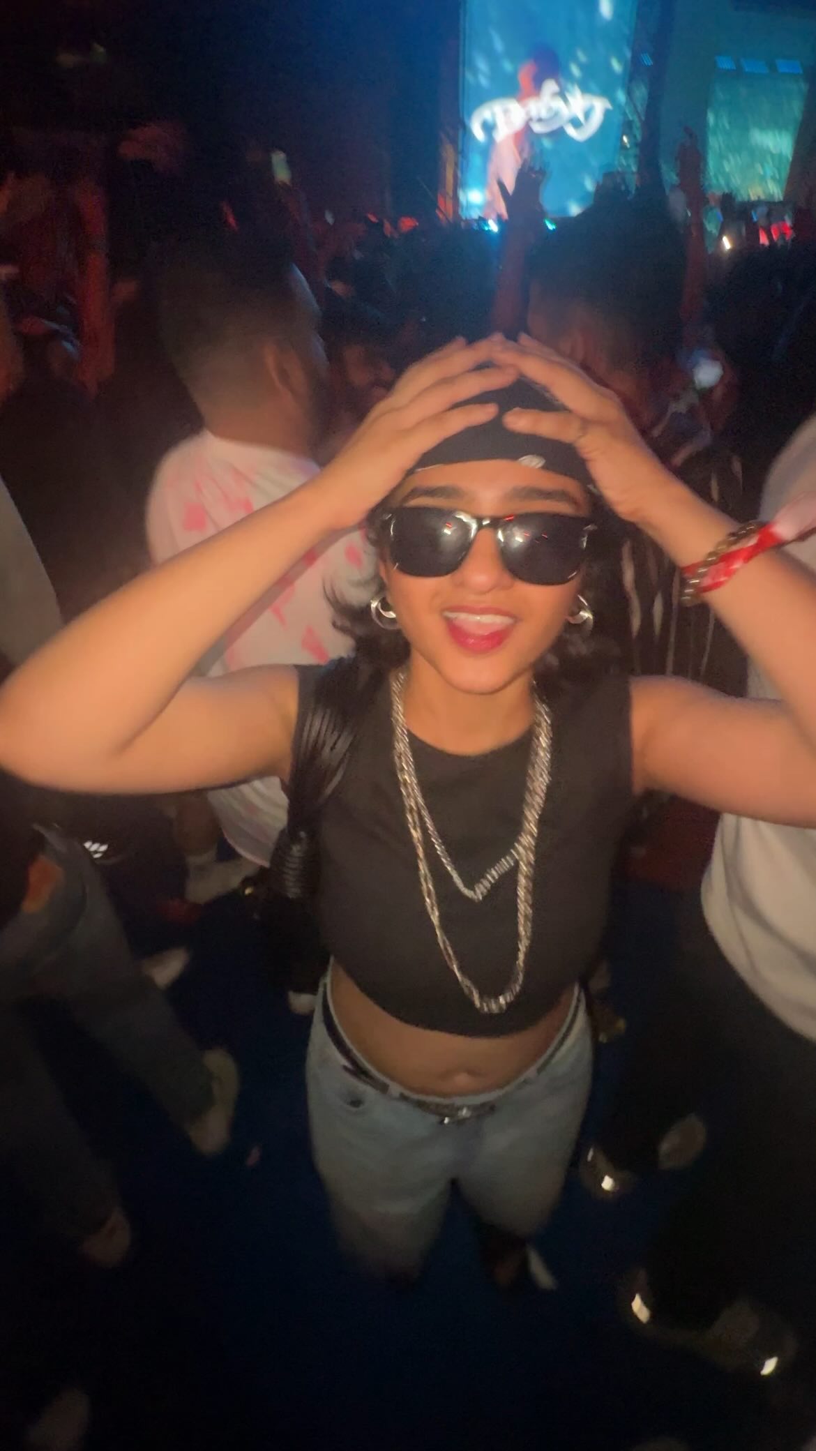 Instagram post by @suhanii.tak for Budweiser. Caption reads: It just keeps getting crazier 🔥🔥
@budweiserindia....