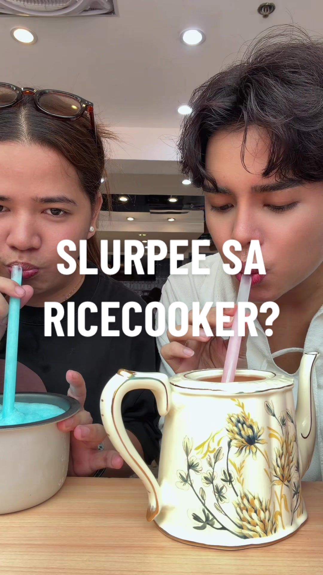 TikTok post by @jadhyt for 7-Eleven. Caption reads: If any cup is allowed… so pwede ba rice cooker or....