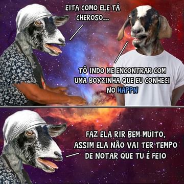 Instagram post by @bodegaiato for Happn. Caption reads: Será que funciona mesmo essa tática? Vou usar no....