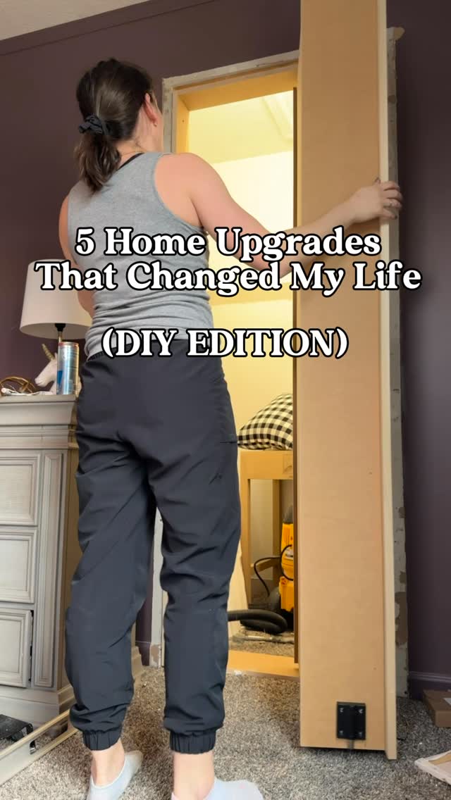 Instagram post by @builtbybecdesigns for Filterbuy. Caption reads: These 5 home upgrades are life changing 👇🏻 #ad....