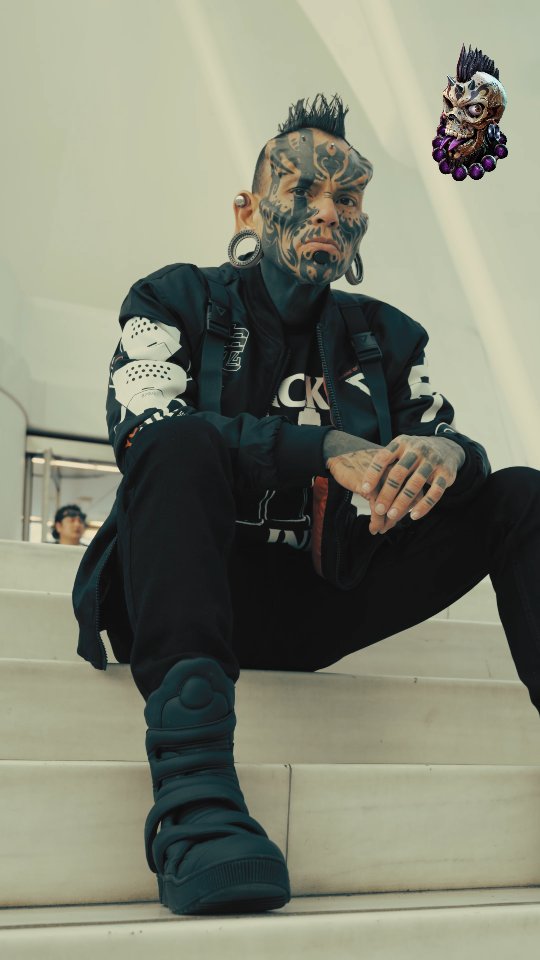 Instagram post by @rickyysan for Dynamic Color. Caption reads: Emilio Reborn
I LET GO OF MY PAST, SHED THE WEIGHT....