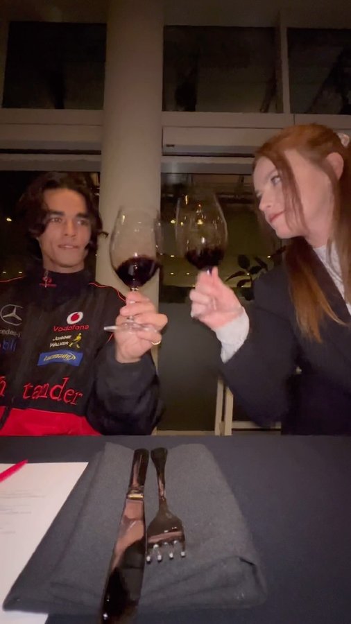 Instagram post by @aimeemassie for Penfolds Wines. Caption reads: We are wine connoisseurs now 🍷 
@bws_au @penfolds....