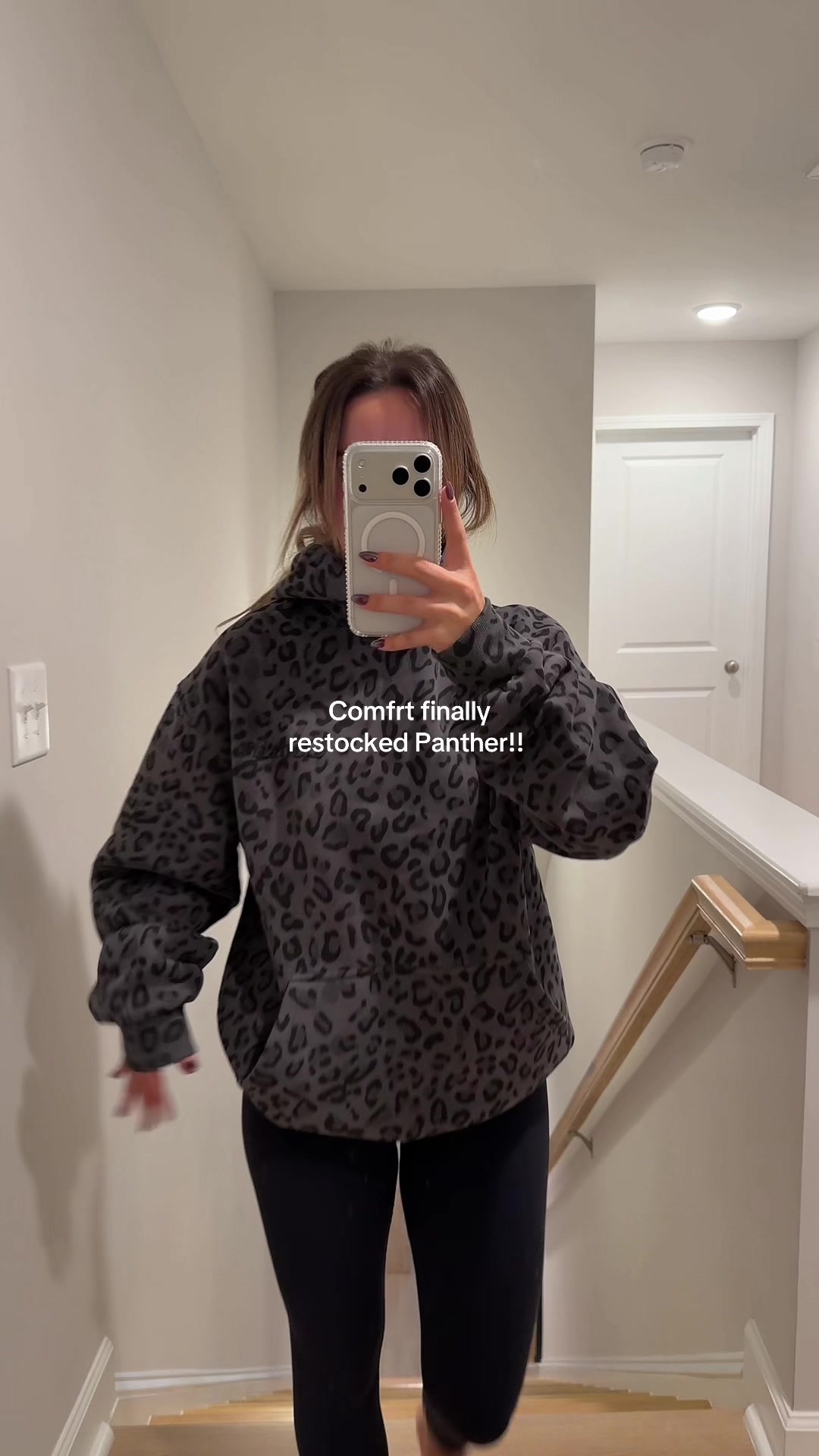 TikTok post by @delanacrook for Comfrt. Caption reads: RUN while it’s on sale @Comfrt.