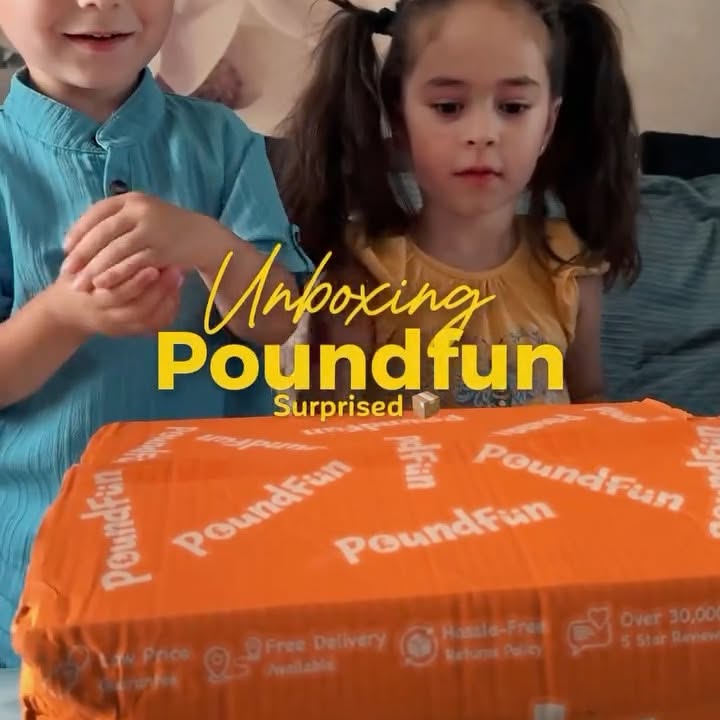 Instagram post by @emilyworld10 for PoundFun. Caption reads: [...] 🚗💖

We got a super cool box from @poundfun....