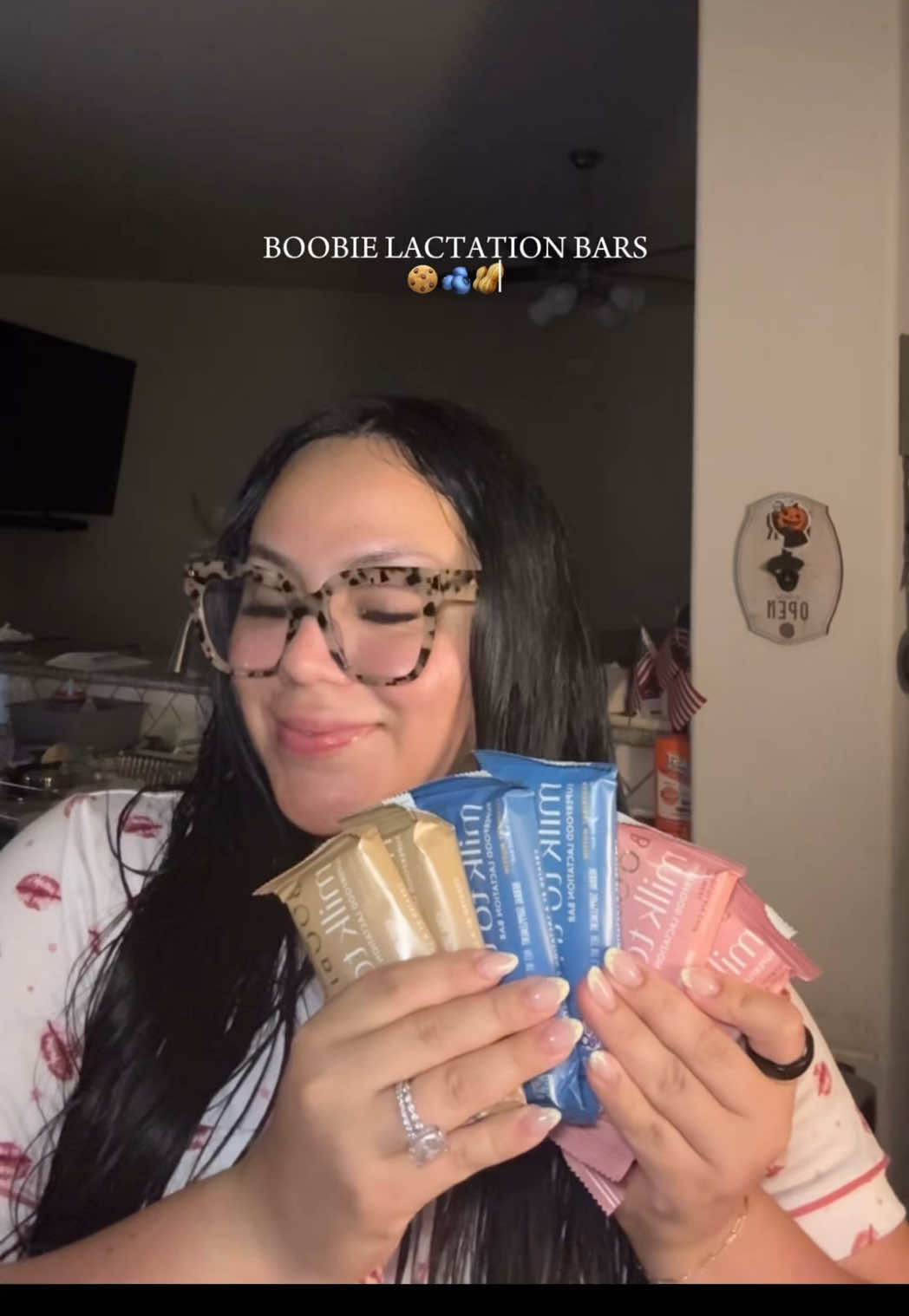 TikTok post by @justtjoann for BOOBIE* Superfoods. Caption reads: even if you’re not pumping or breastfeeding these....