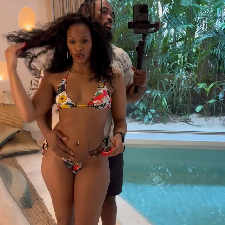 Instagram post by @realdopedaddy for Bevel. Caption reads: [...] skin ever since we’ve been together.....