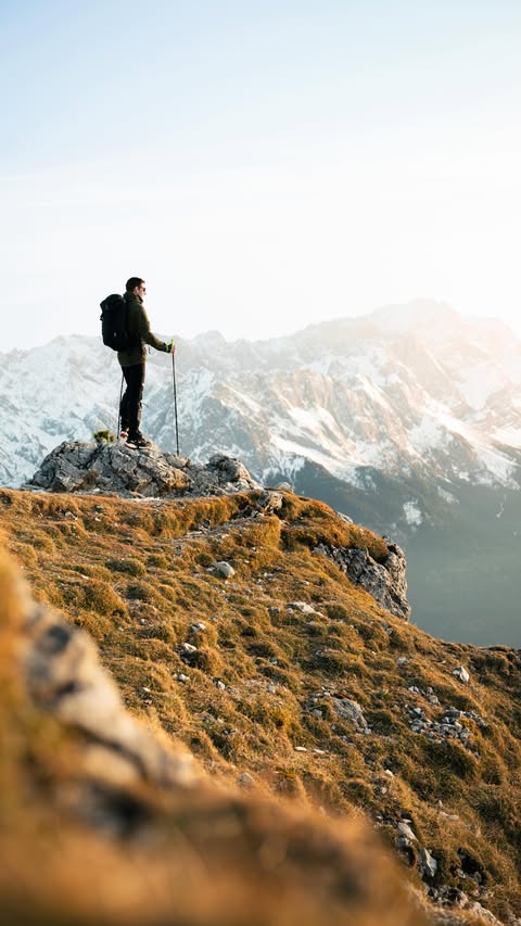 Instagram post by @kilian.boedrich for Hasselblad. Caption reads: Hasselblad X2D 100C II in the mountains ⛰️📸 I....