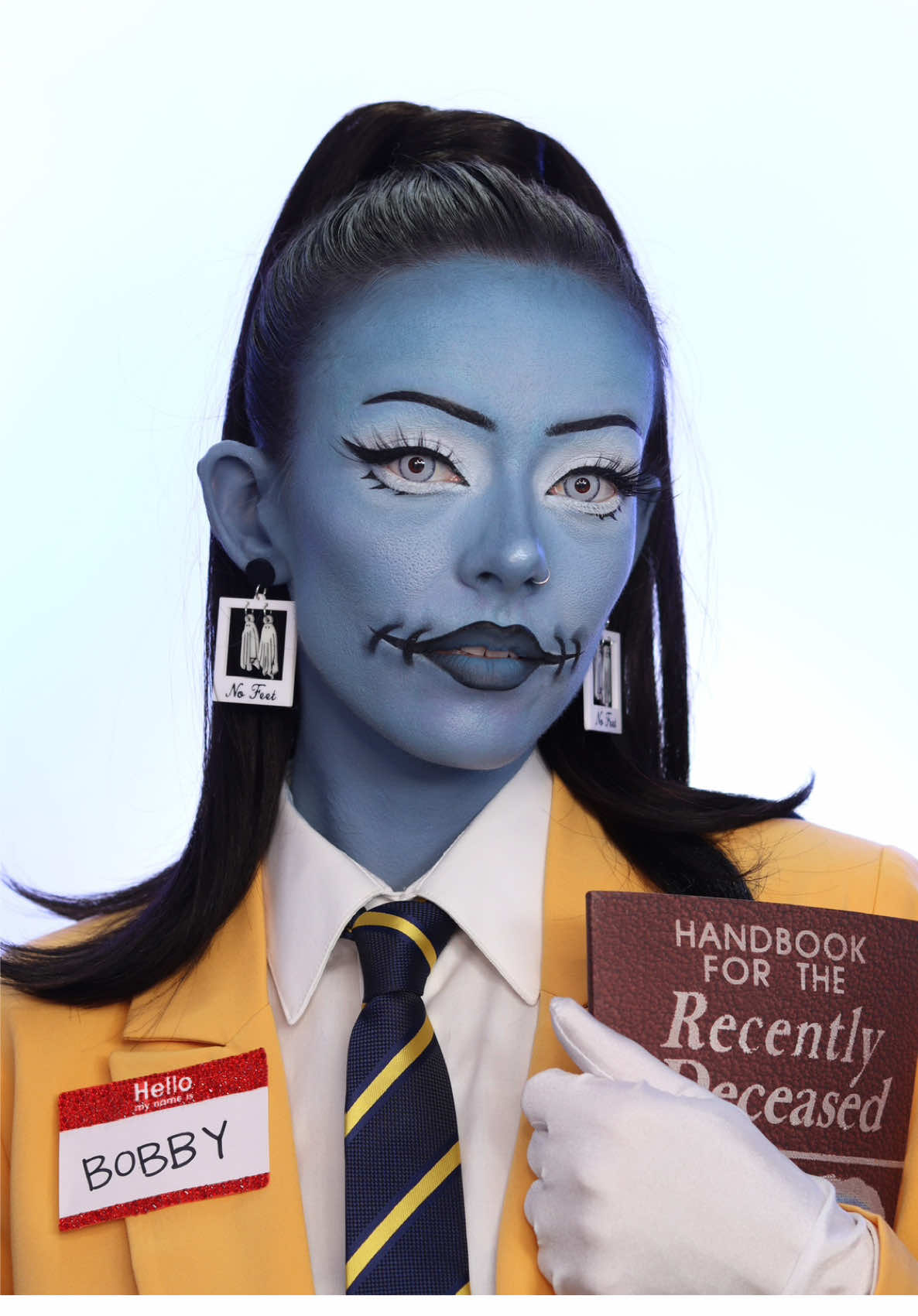 TikTok post by @piperartistry for Monster High. Caption reads: who should I turn into a @Monster High doll next??....