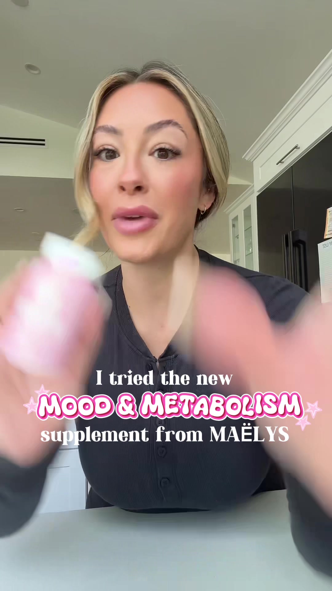 TikTok post by @itsmekelsc for MAELYSCOSMETICS. Caption reads: #AD Calling all the tired girlies!! 💤 I’ve been....