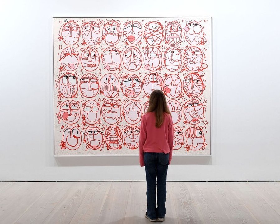 Instagram post by @timothy.curtis for Saatchi Gallery. Caption reads: [...] BEYOND THE STREETS LONDON, at Saatchi....