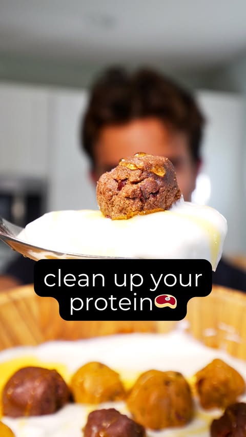 Instagram post by @alexcbolivar for PRIMA. Caption reads: Not all protein is created equal

Most people....