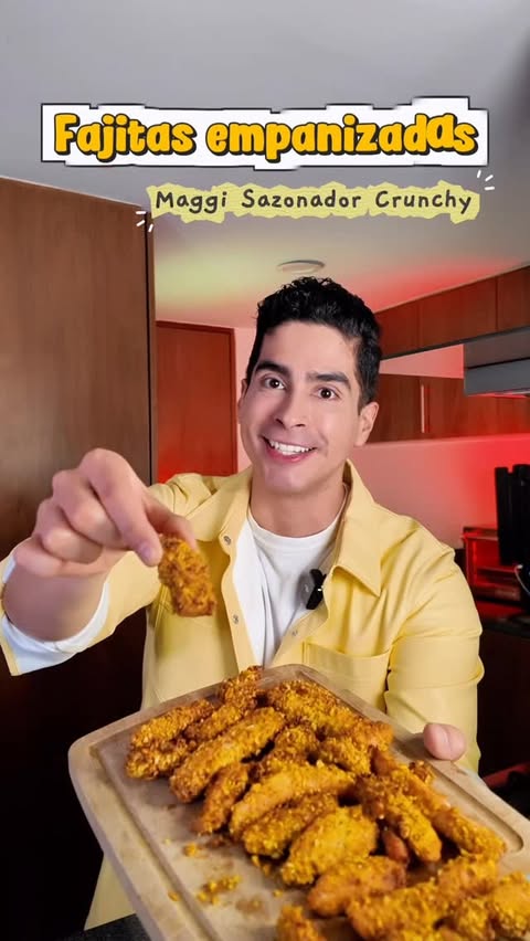 Instagram post by @pepevaldivieso for Recetas Nestlé. Caption reads: Así o más fácil? 🧑🏻‍🍳😍 #MaggiCrunchy ✨....