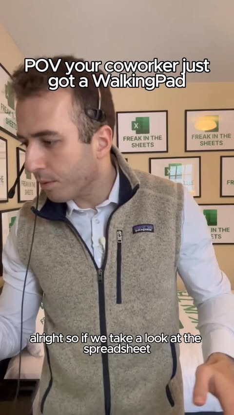 Instagram post by @youraveragefinancebro for WalkingPad. Caption reads: We all know that one person 😂😂😂
.
.
WalkingPad....