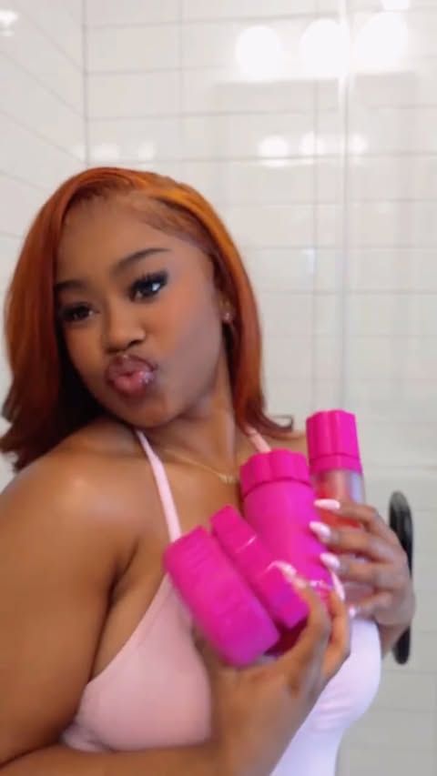 Instagram post by @trinityaaniyah for Benefit Cosmetics. Caption reads: summer’s coming up and I’m getting my skin right....