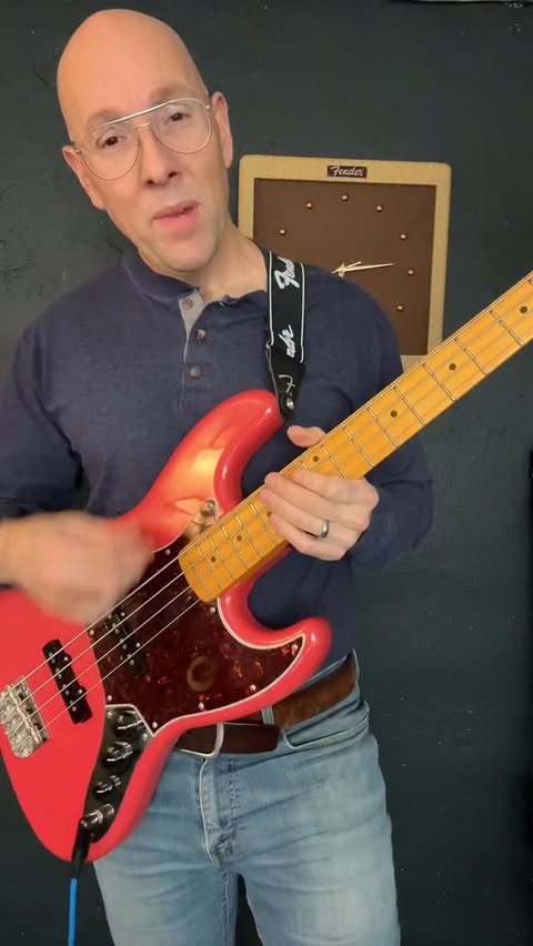 Instagram post by @nickmobassman for Fender. Caption reads: Here are three classic tones and three classic....