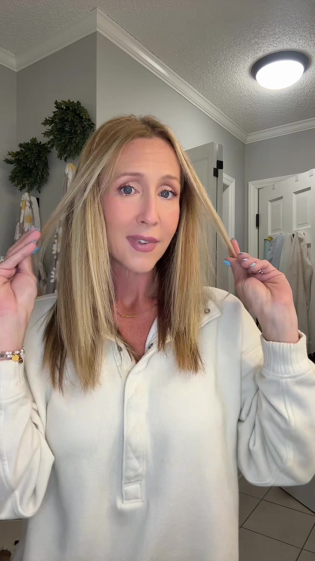 TikTok post by @favfamily5 for AMAXY Beauty. Caption reads: Love that it adds volume into my dry shampoo....