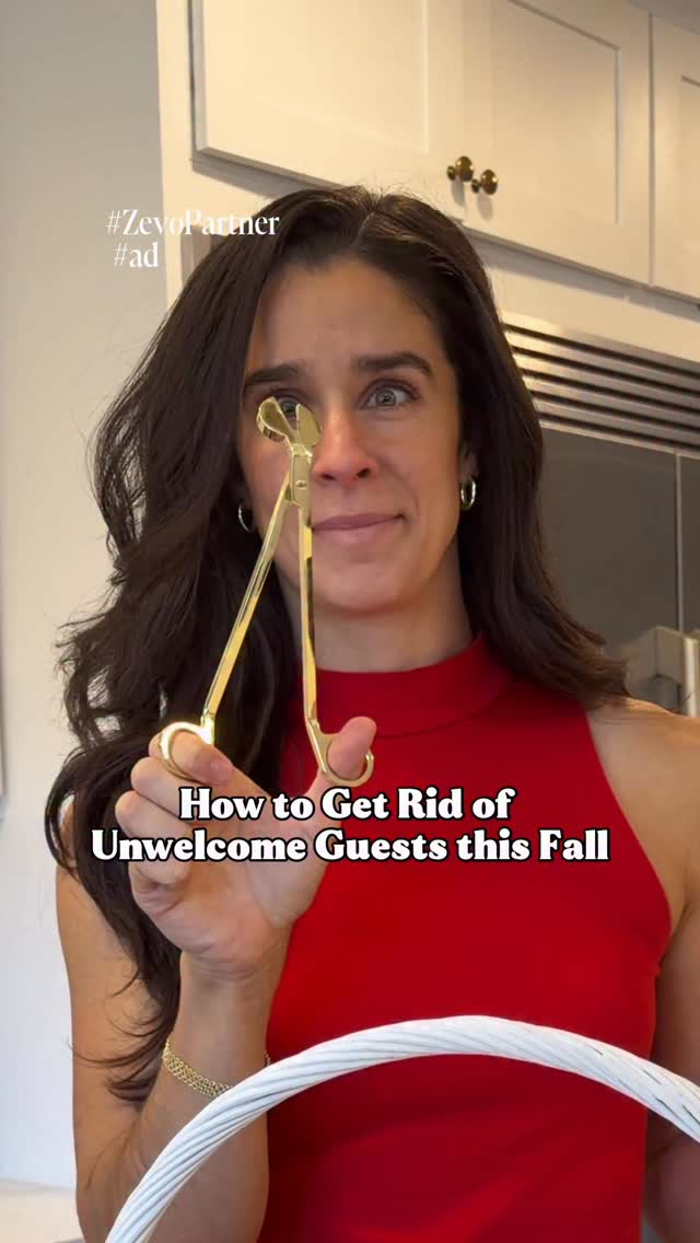 Instagram post by @laurenagans for Zevo. Caption reads: #Ad #ZevoPartner Even the cleanest of homes can....