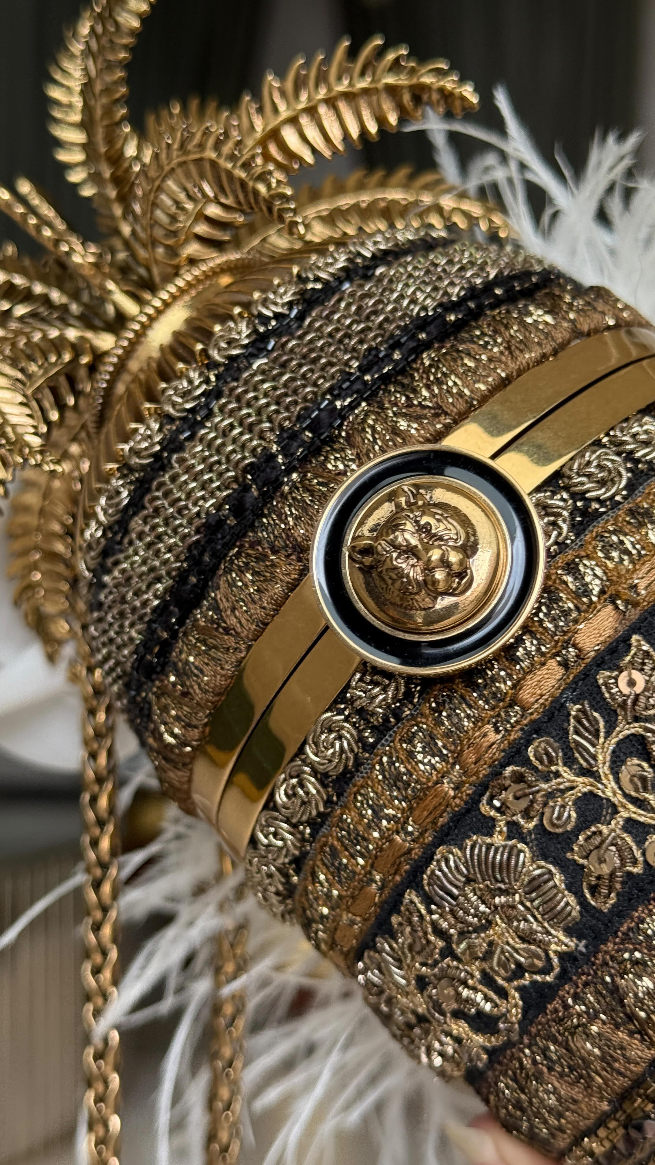 Instagram post by @mehalkejriwal5 for Sabyasachi. Caption reads: Carrying a slice of luxury with my....