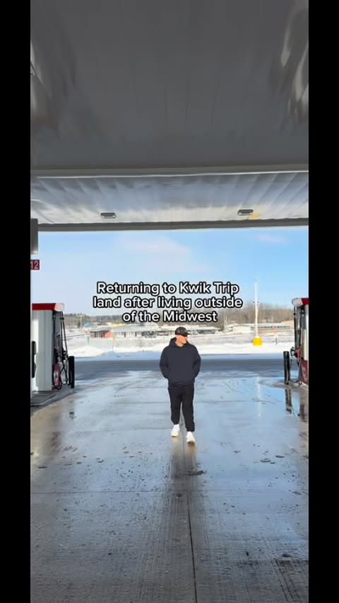 Instagram post by @daultonvarsho for Kwik Trip. Caption reads: Welcome to my crib @kwiktrip #kwiktrippartner.
