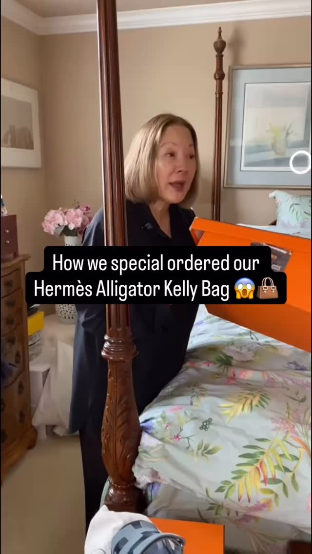 Instagram post by @pattipao1 for Hermès. Caption reads: We did the impossible… ✨
Here’s how we got our....