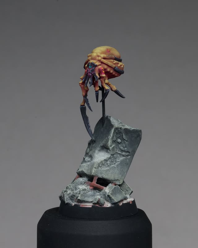 Instagram post by @co.rius for AK-Interactive. Caption reads: [...] I used some 3d printed bits from....