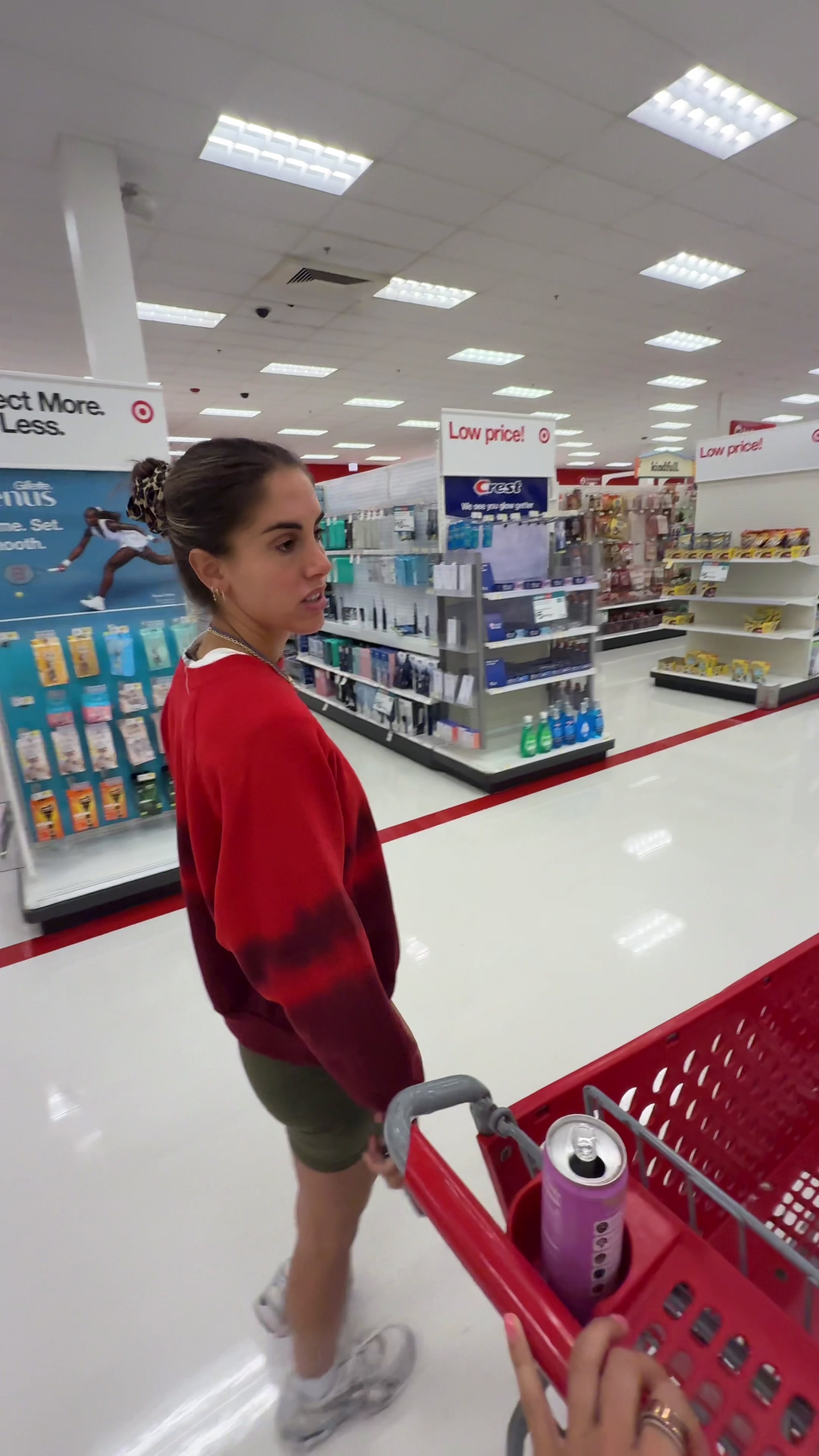 TikTok post by @threelustbadergirls for Gorgie. Caption reads: the best afternoon pick me up with @GETGORGIE now....