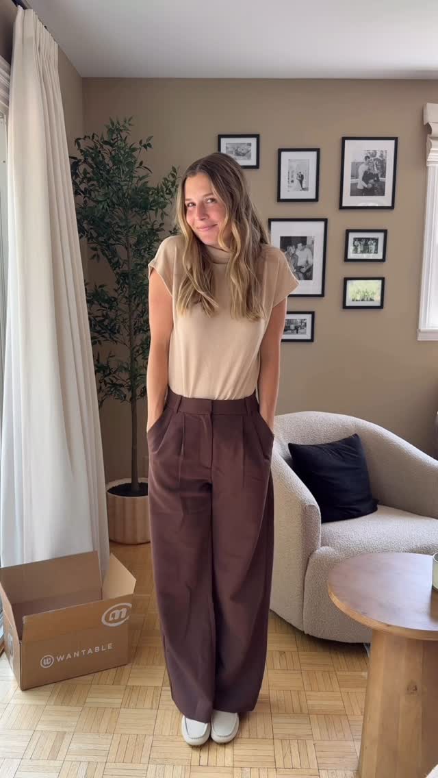 Instagram post by @teachertastes for Wantable. Caption reads: Back-to-school outfit ideas for teachers....