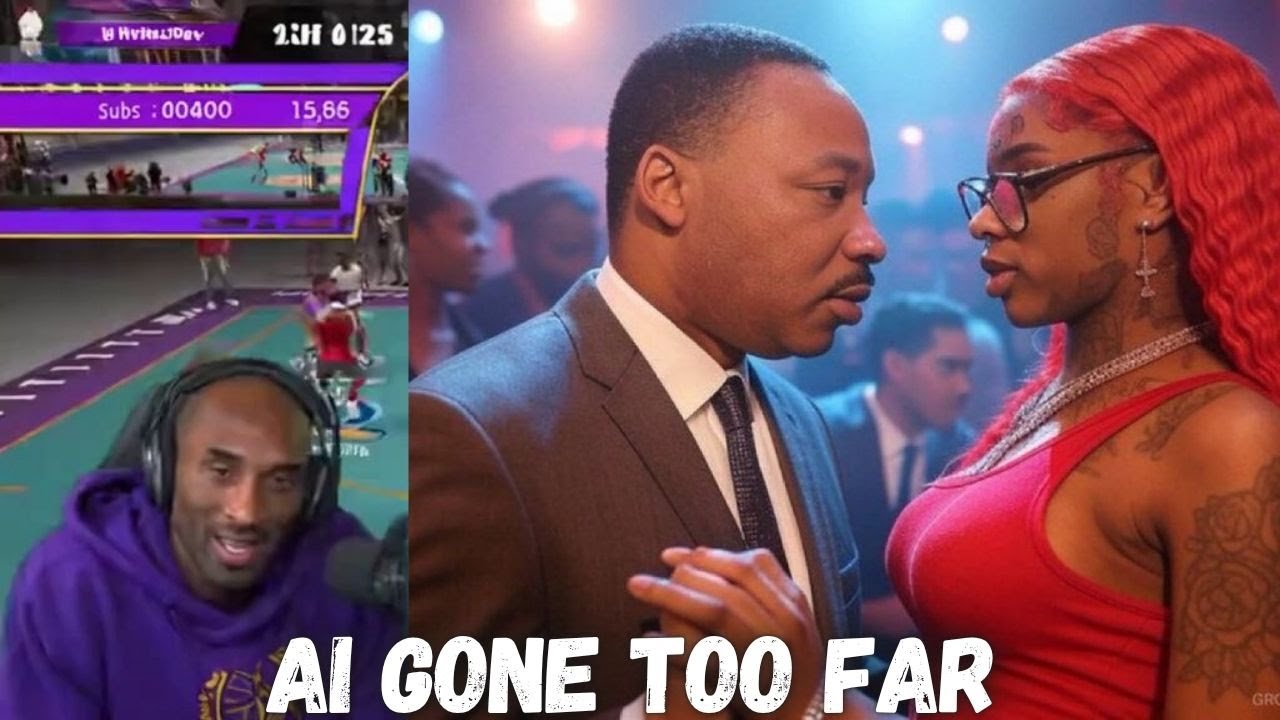 YouTube post by @ChiseledAdonis for Dailymotion. Caption reads: They're Pushing AI Edits Further Than Before.