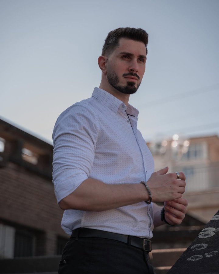 Instagram post by @dr.alihojeij for Trendhim. Caption reads: Rocking the @trendhim accessories. Use “ALIH15”....