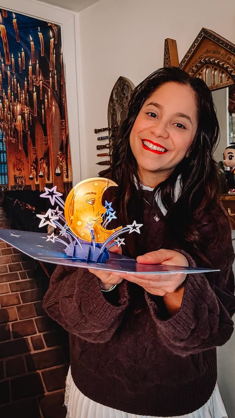 Instagram post by @fromprtomagic for Lovepop. Caption reads: [...] glowing love, and roses that don’t wilt....