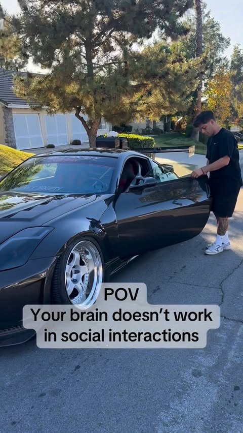 Instagram post by @ayyepaulyy for Nissan USA. Caption reads: Especially when you don’t expect a conversation....