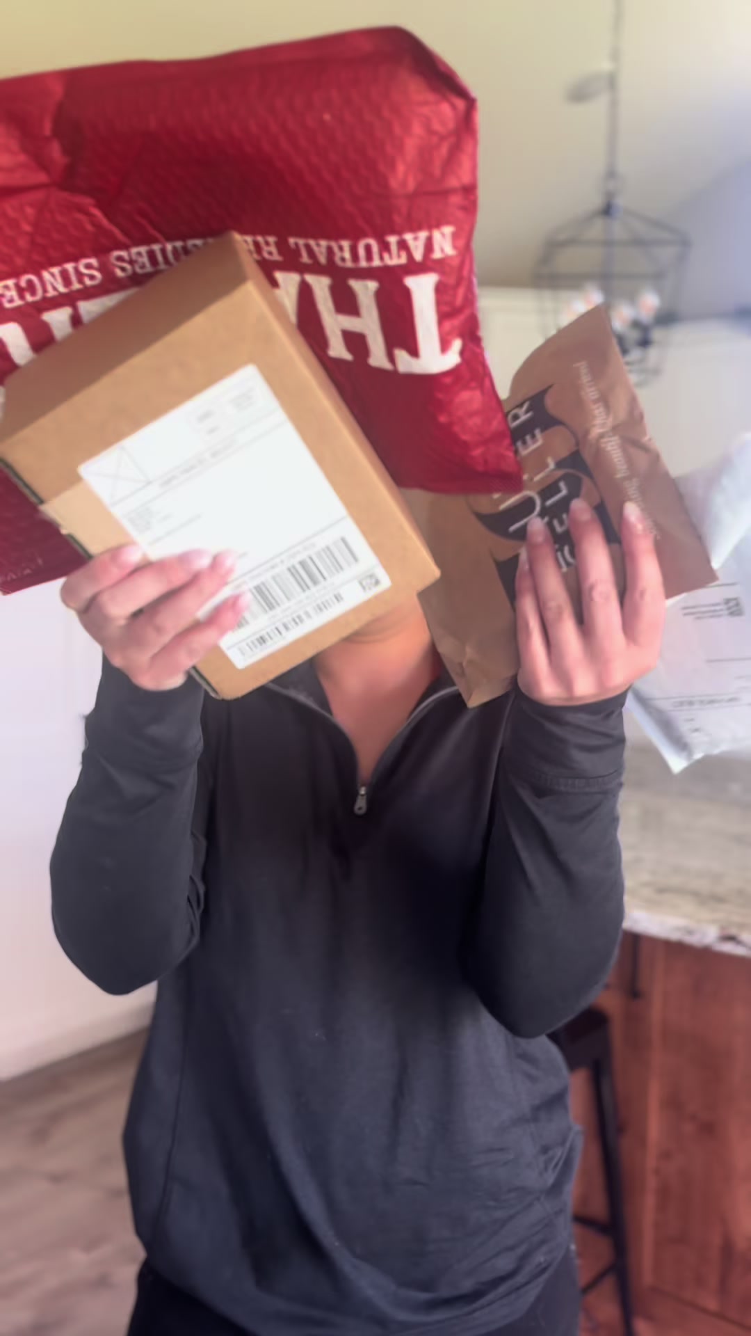 TikTok post by @chelseamct for Julep. Caption reads: MAILDAY @Julep @Thayers @divi @Caliray #haul....