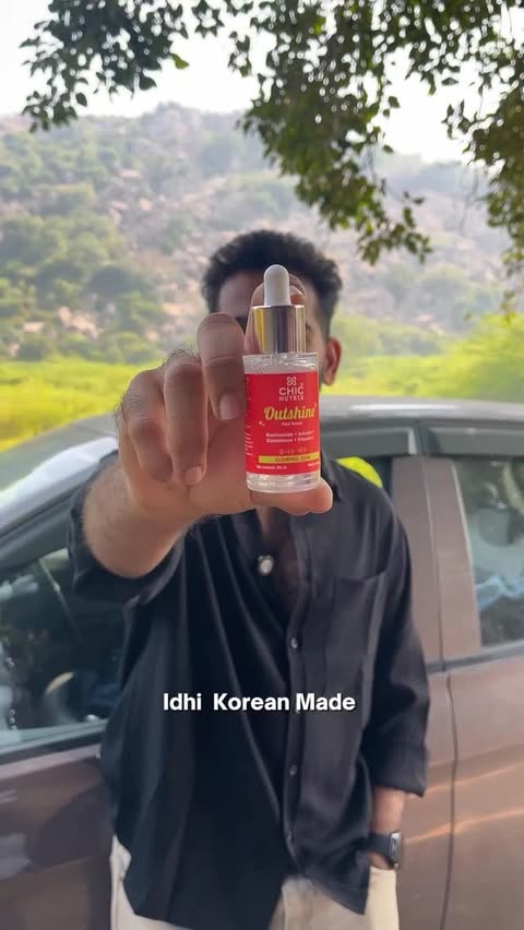 Instagram post by @mintu_sayz for Chicnutrix. Caption reads: Korean skin care serum 🤩
To buy the serum, visit....