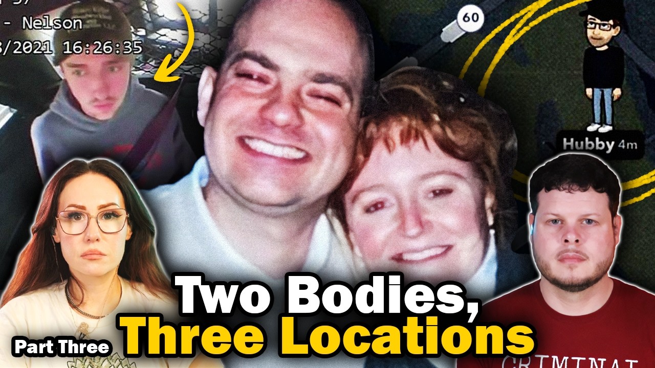 YouTube post by @CrimeWeeklyPodcast for FÜM. Caption reads: Bart & Krista Halderson | What Happened Inside the....