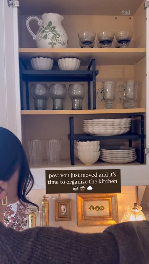 Instagram post by @cassandranoelhome for The Home Depot. Caption reads: this tickled my brain ✨ ran to @homedepot as soon....