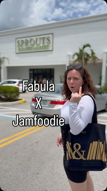Instagram post by @j.a.mfoodie for Sprouts Farmers Market. Caption reads: [...] myself! 👀 I headed to my local Sprouts....