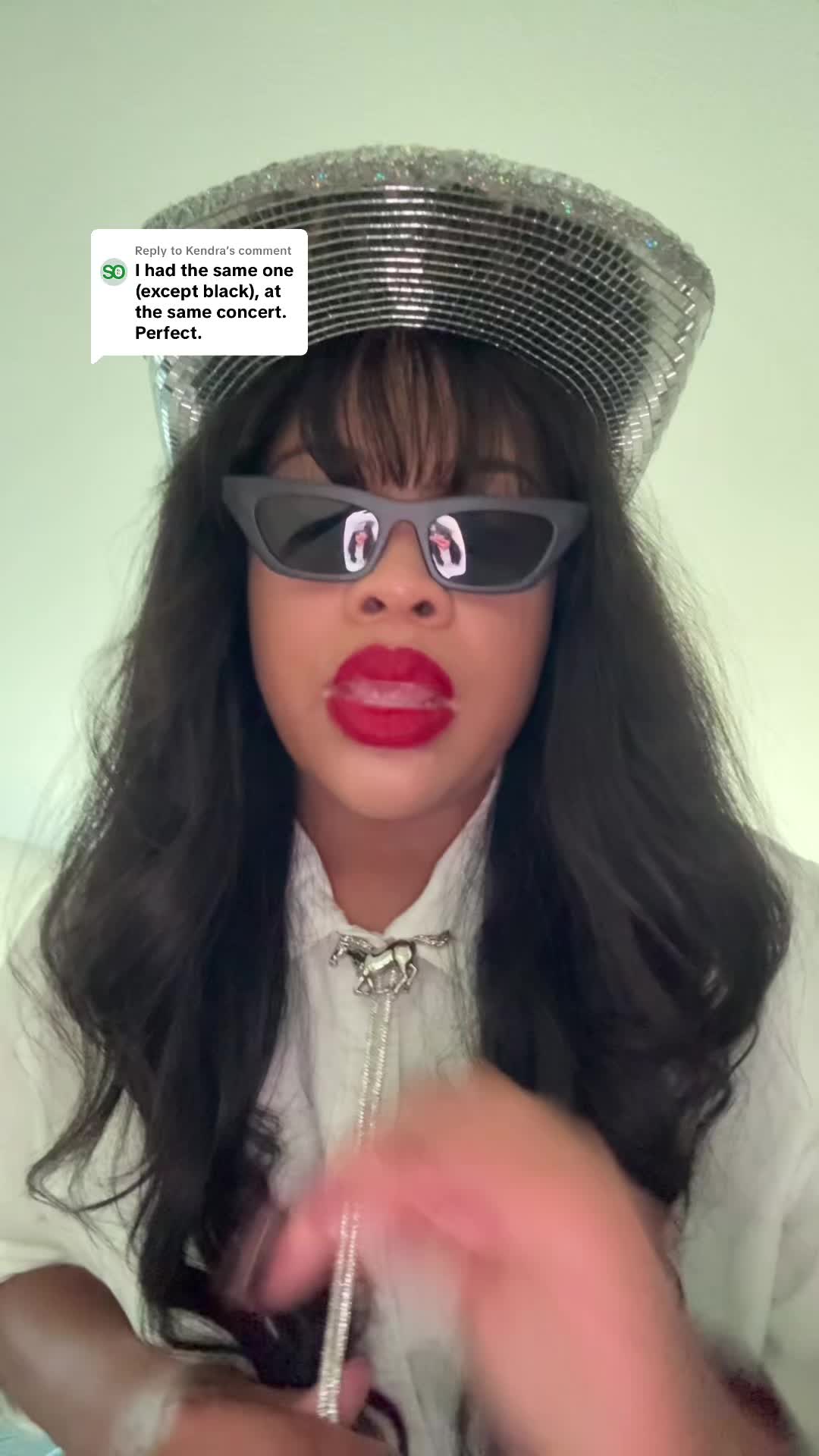TikTok post by @torrithemommy for Magazine Casemate BD. Caption reads: Replying to @Kendra Baby I’m on a concert tour and....