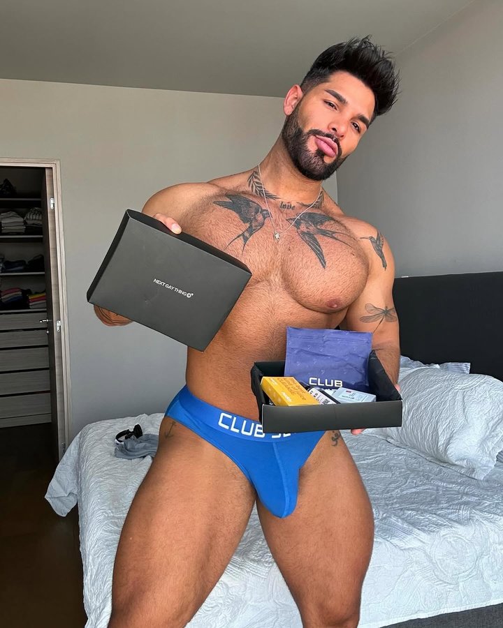 Instagram post by @jeanpaolodilorenzo for Next Gay Thing. Caption reads: New box 📦....