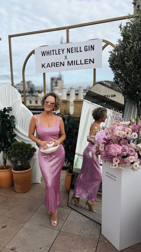 Instagram post by @rutlandgirlfashionstyle for Karen Millen. Caption reads: Wear the fabulous outfit ladies, show up 💕 Thank....