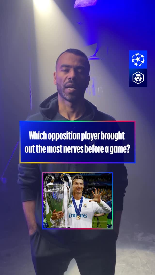Instagram post by @theofficialac3 for Crypto.com. Caption reads: Bravery x Ashley Cole 

🤝 @cryptocomofficial....