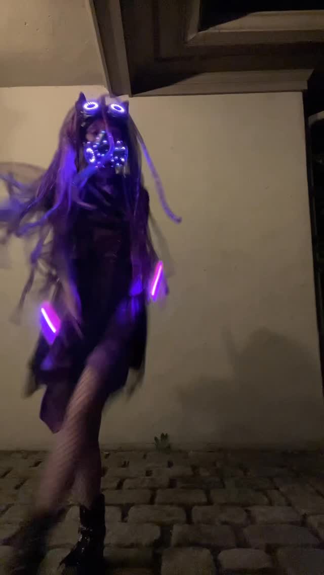 Instagram post by @spawnofs8tan for Spirit Halloween. Caption reads: [...] fairy??? dark fairy costume from....