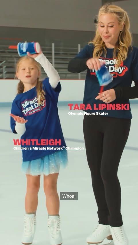 Instagram post by @taralipinski for Dairy Queen. Caption reads: #ad Whitleigh and I are giving today a perfect 10....