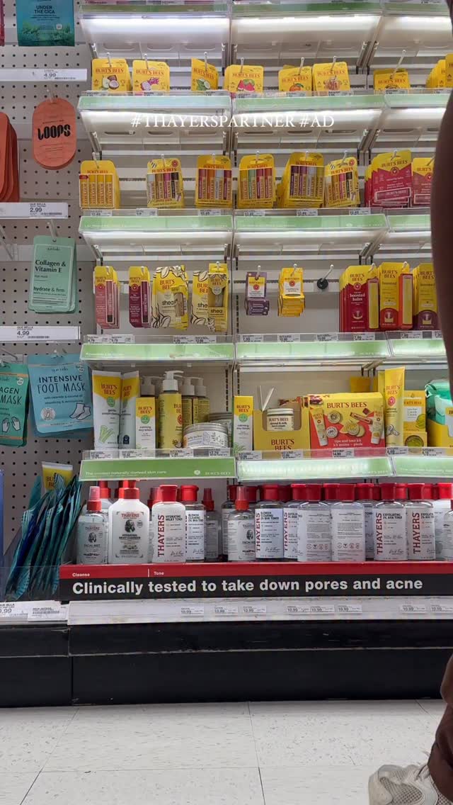 Instagram post by @_mckennawalker for Thayers. Caption reads: #ad ❄️ I’ve been loving the Hydrating Milky....