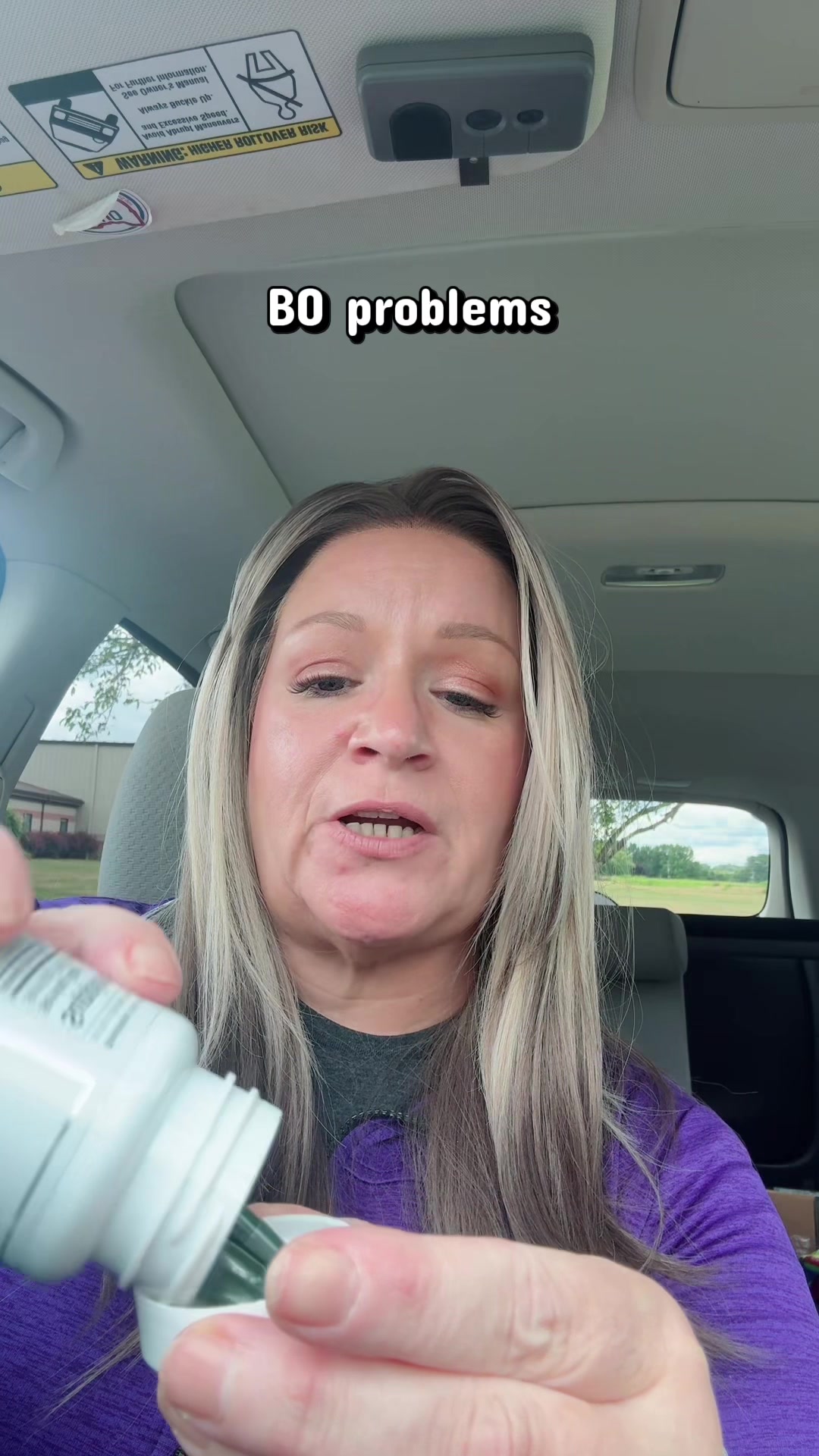 TikTok post by @kimberligray79 for It Just Works!. Caption reads: @It Just Works Wellness #feminineodor #bodyodor....
