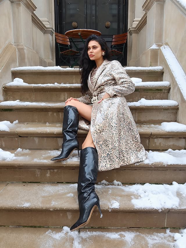 Instagram post by @margo_sah for Ralph Lauren. Caption reads: Cute sparrows were paid actors 😆💫
NYC always....