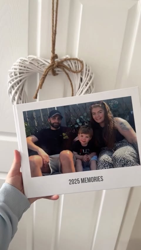 Instagram post by @ourhanburyhome_39 for Photobox. Caption reads: AD | Photobox ✨ Life’s precious memories deserve....