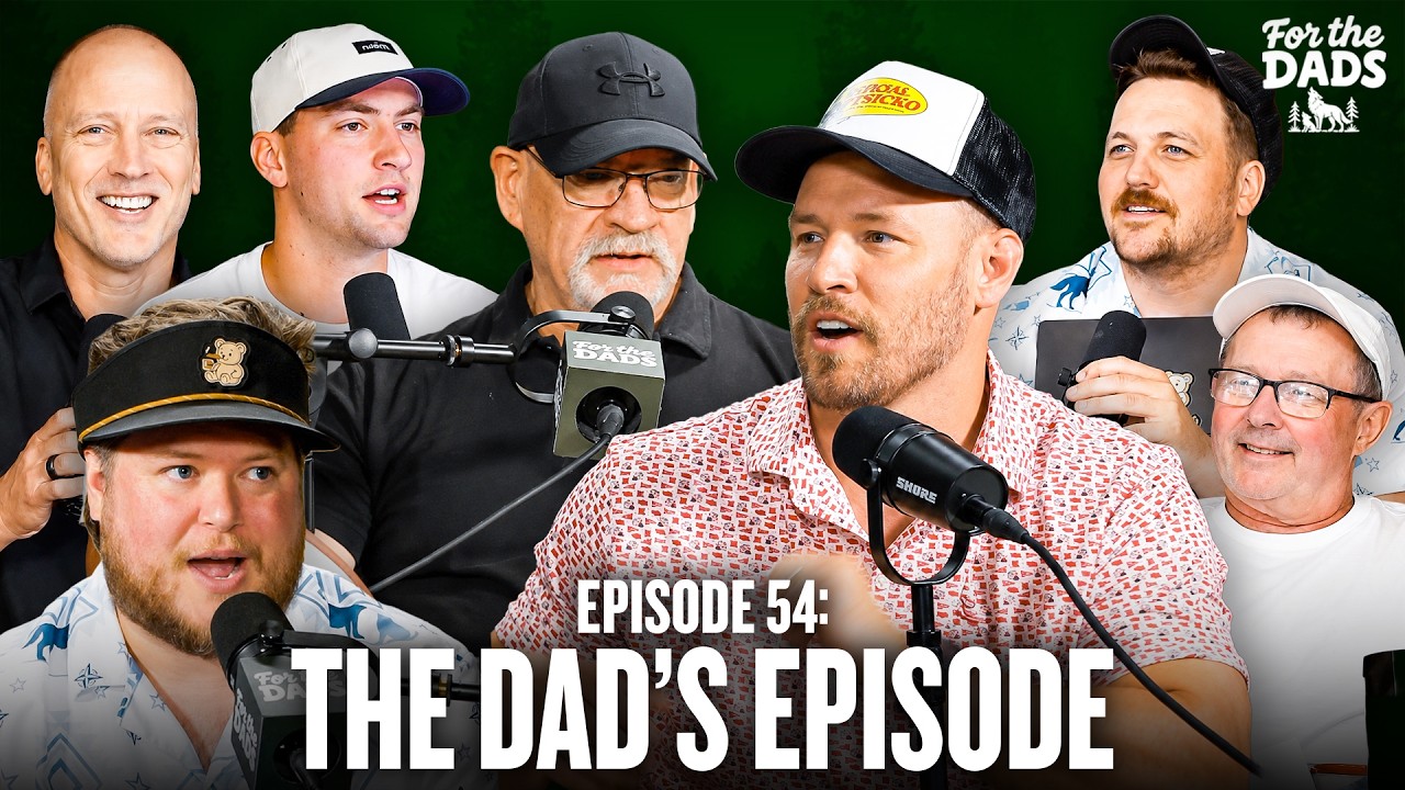 YouTube post by @ForTheDadsPod for OLIPOP. Caption reads: [...] LISTEN iTunes: Spotify: ----- Olipop - Buy....