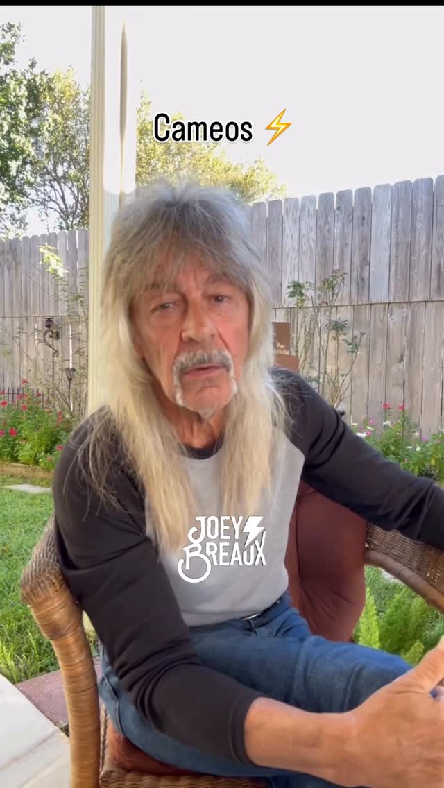 Instagram post by @joeybreauxofficial for Cameo. Caption reads: Mesaages, pep-talks, shout-outs, birthdays,....