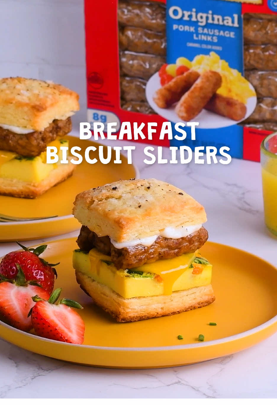 TikTok post by @soyummy for Jimmy Dean. Caption reads: Kick off the school day the @Jimmy Dean way!🌞🍳....