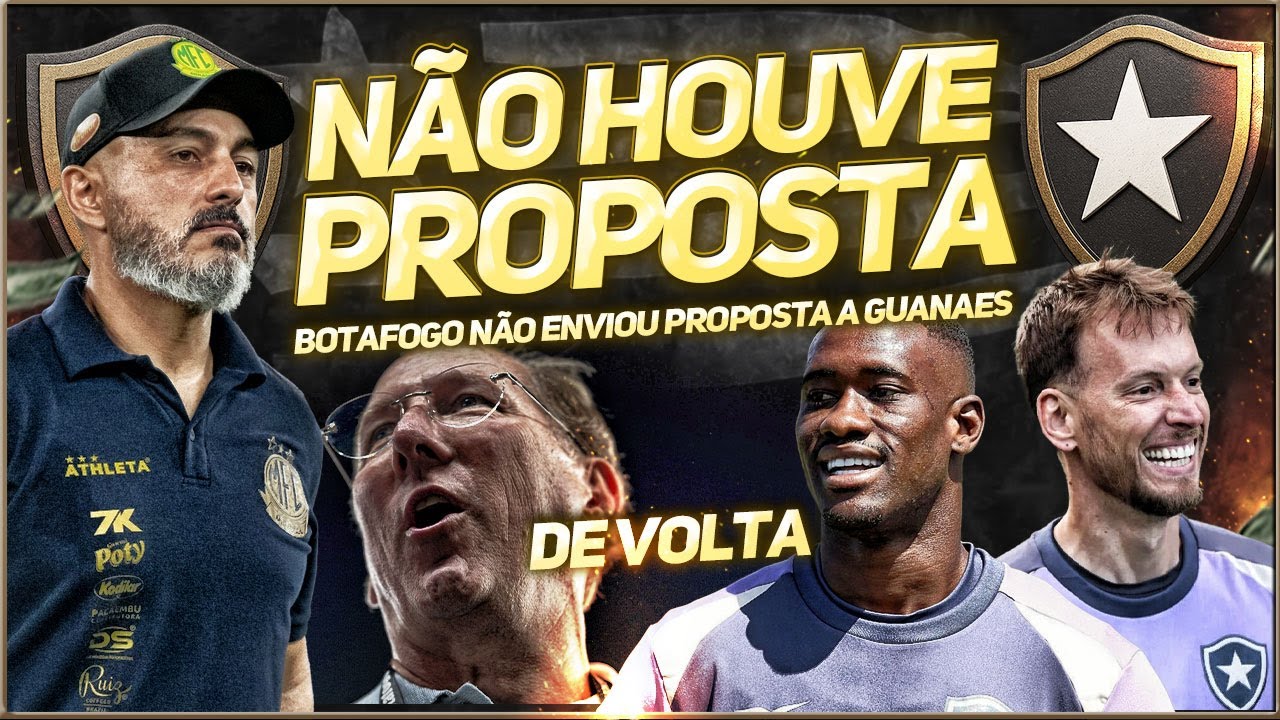 YouTube post by @giganteglorioso for Gocase. Caption reads: 🚨ALERT: BOTAFOGO DID NOT MAKE AN OFFER FOR RAFAEL....